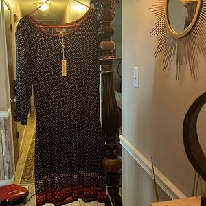Navy max studio dress  size large